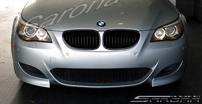 Custom BMW 5 Series Front Bumper  Sedan (2004 - 2008) - $590.00 (Part #BM-009-FB)